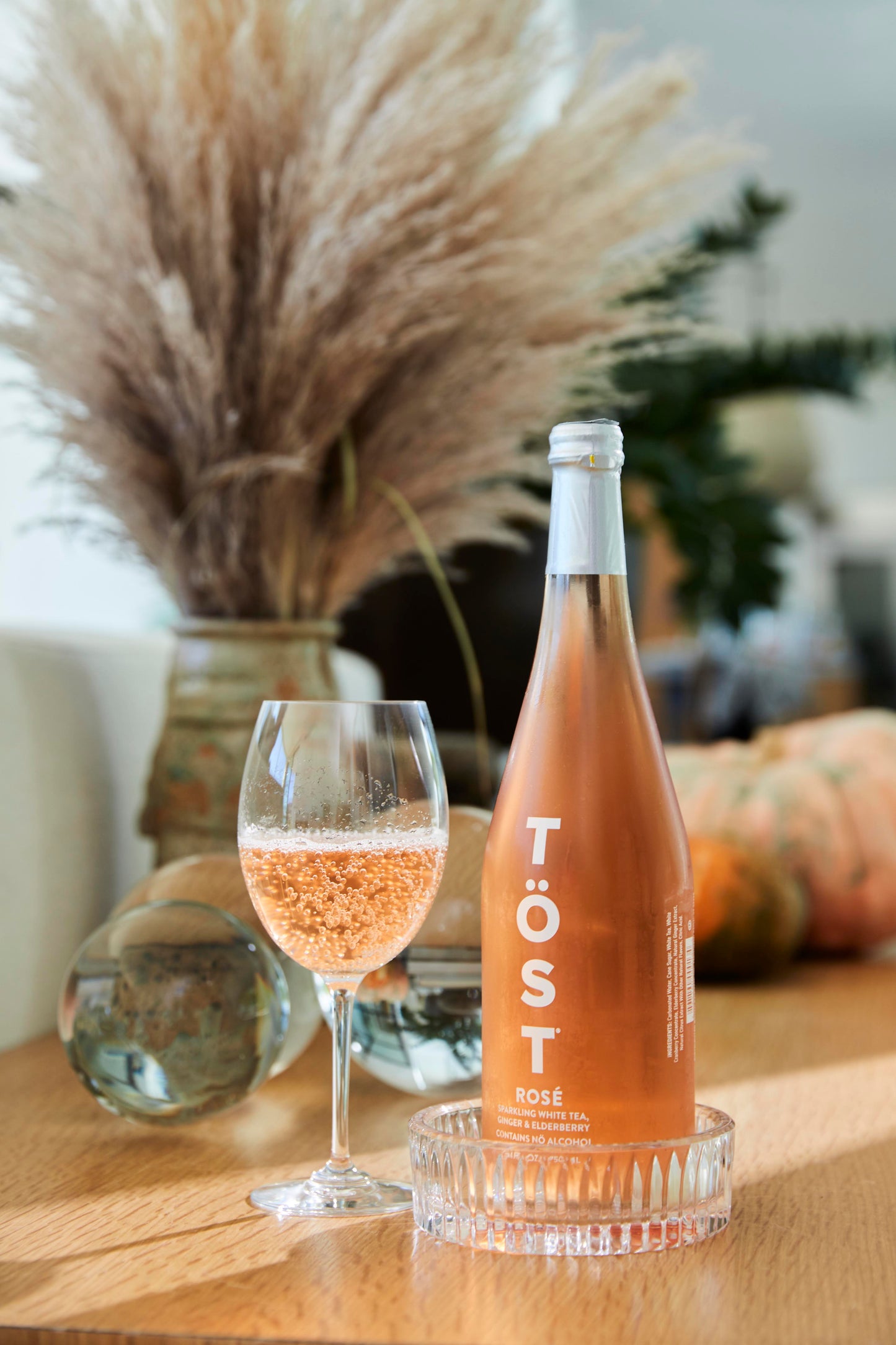 TOST ROSE Non-Alcoholic Refresher | 750ml Bottle