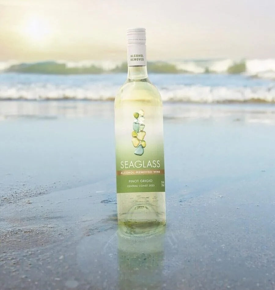 Seaglass Pinot Grigio Alcohol Removed Wine | 750ml Bottle