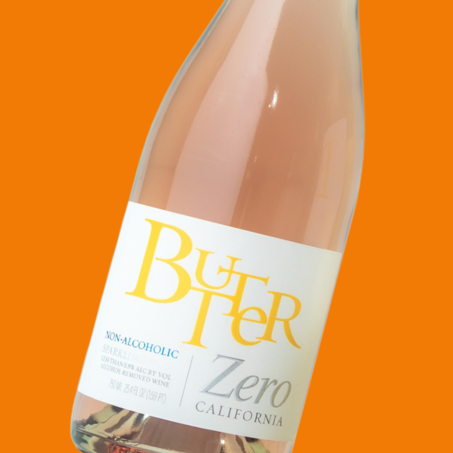 Butter Non-alcoholic Sparkling Rose | 750ml Bottle