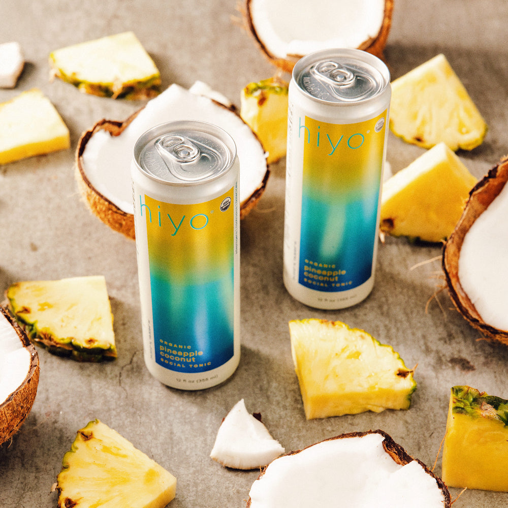 hiyo pineapple coconut | 4-pack
