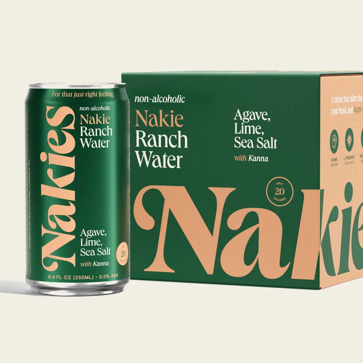 Nakies Ranch Water | 4-pack
