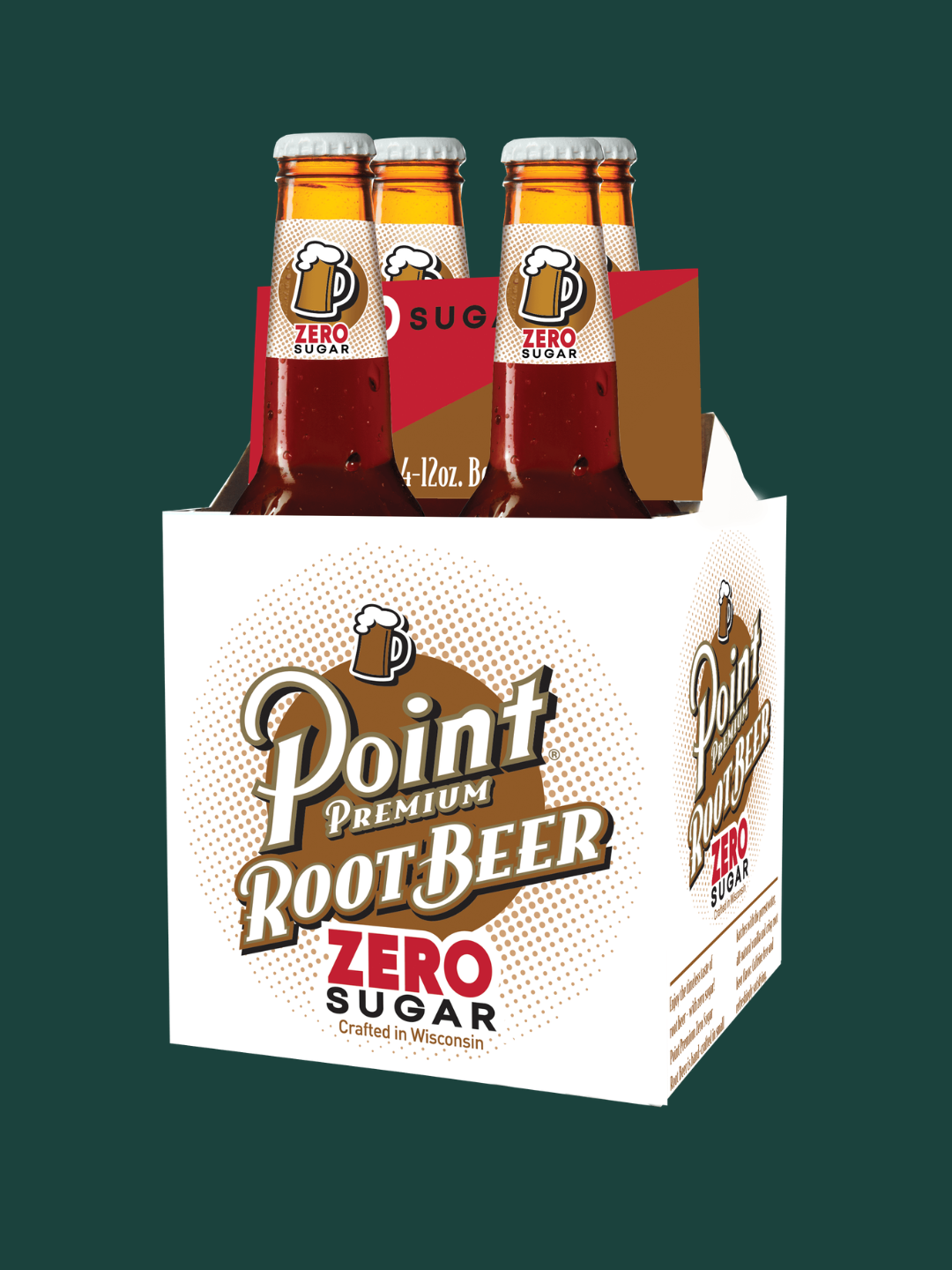 Point Premium DIET Root Beer | 4-pack