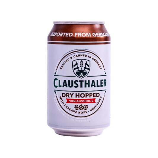 Clausthaler Dry Hopped NA cans