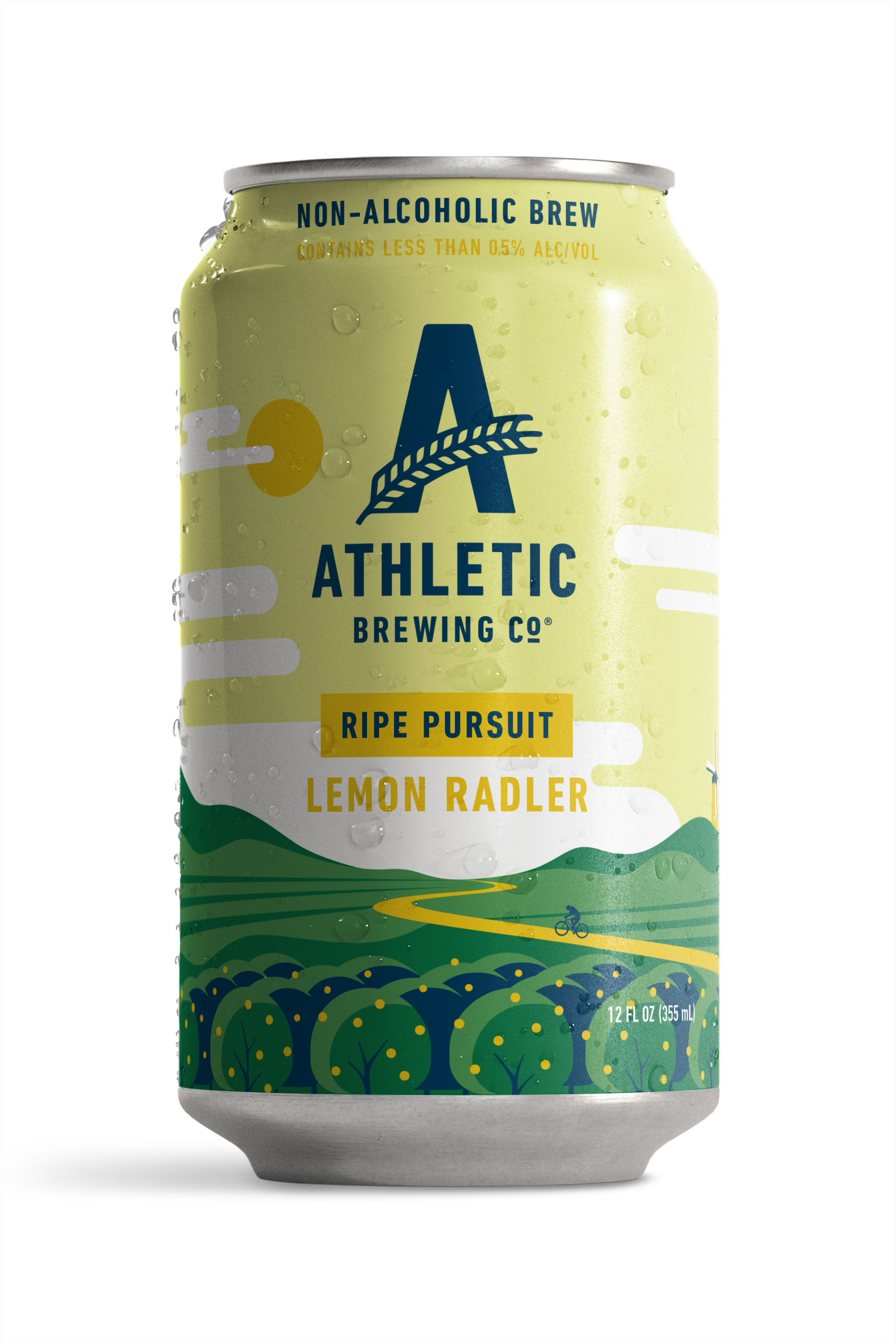 athletic brewing ripe pursuit lemon radler