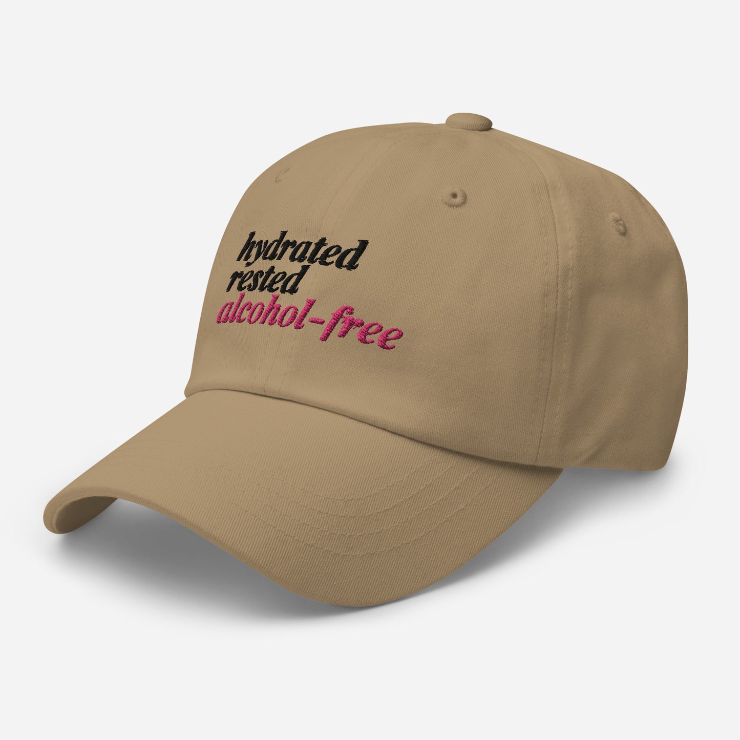 Hydrated, Rested + Alcohol-Free hat
