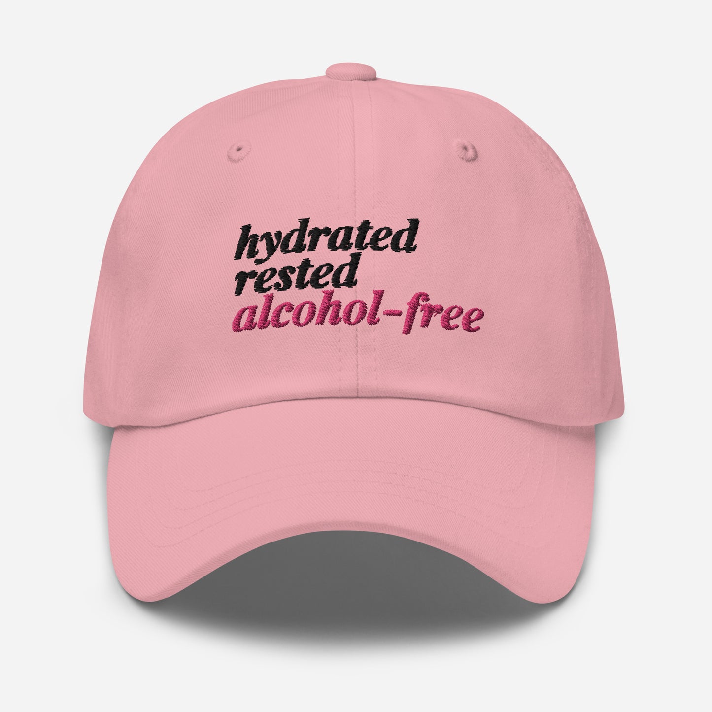 Hydrated, Rested + Alcohol-Free hat