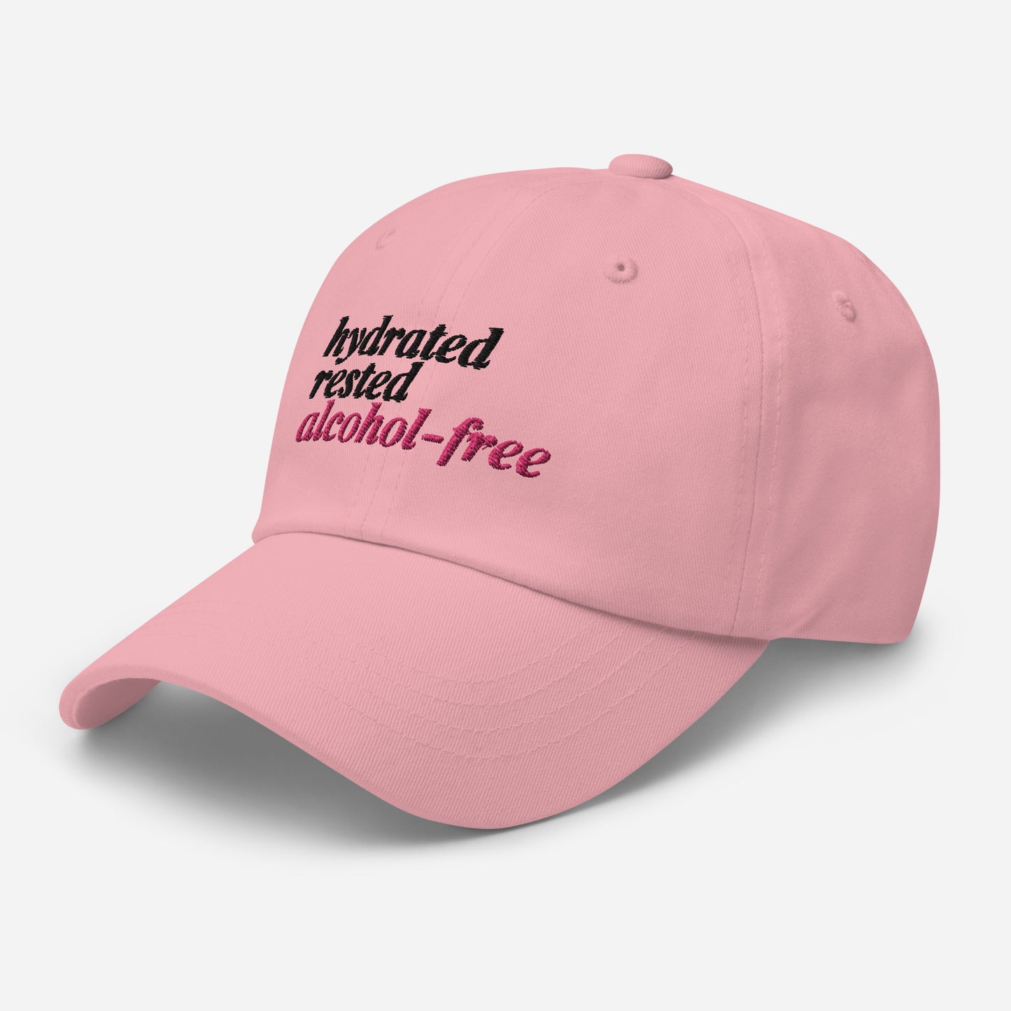 Hydrated, Rested + Alcohol-Free hat