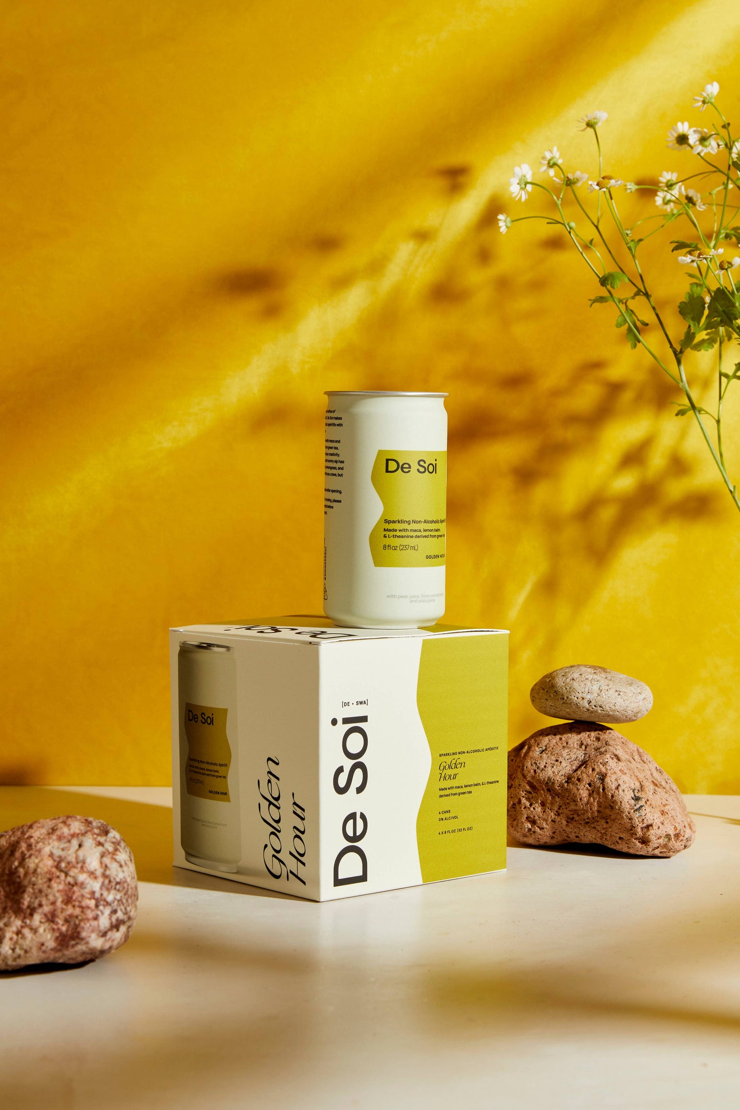 De Soi Golden Hour cans