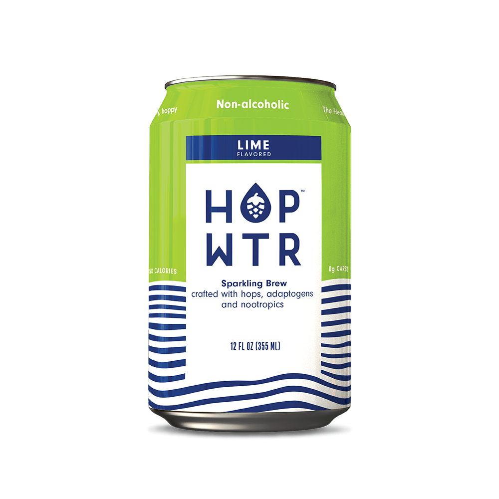 HOP WTR Lime Sparkling Hop Water