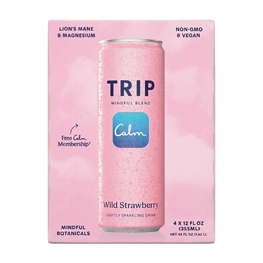 TRIP - Mindful Blend Wild Strawberry 4 pack (6 x 4 packs)