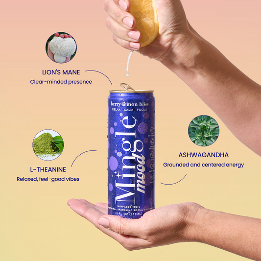 Mingle Berry Lemon Bliss Functional Beverage | 4-pack