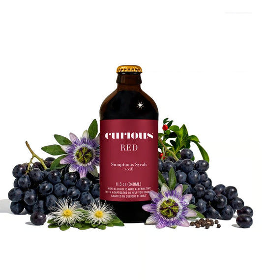 Curious Elixir Red Nonalcoholic Wine | 4-pack