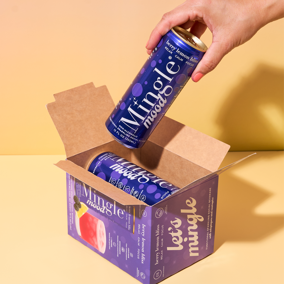 Mingle Berry Lemon Bliss Functional Beverage | 4-pack