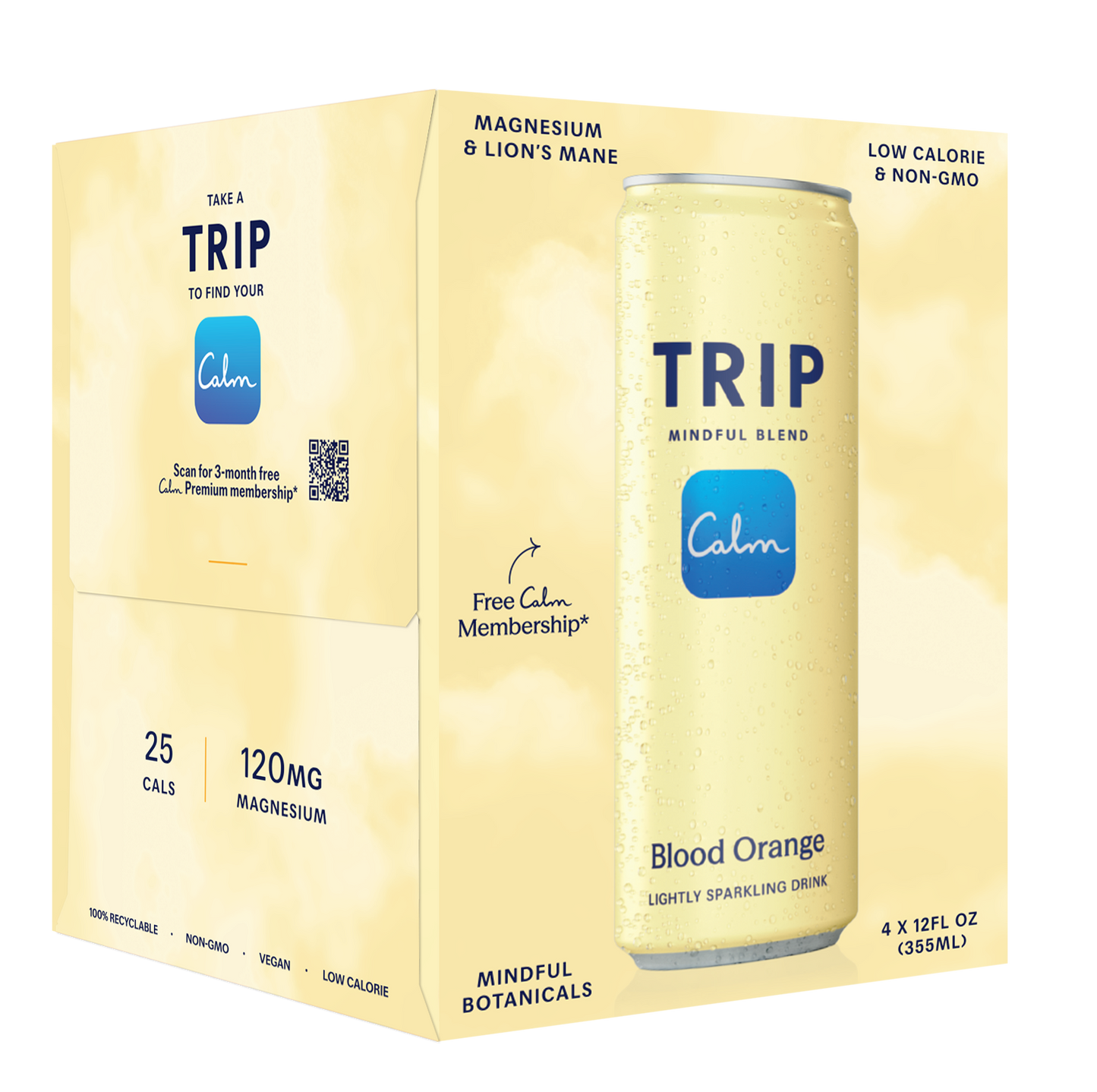 TRIP - Mindful Blend Blood Orange 4 pack (6 x 4 packs)