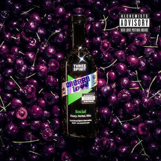 Three Spirit Social Cherry Love | 500ml Bottle