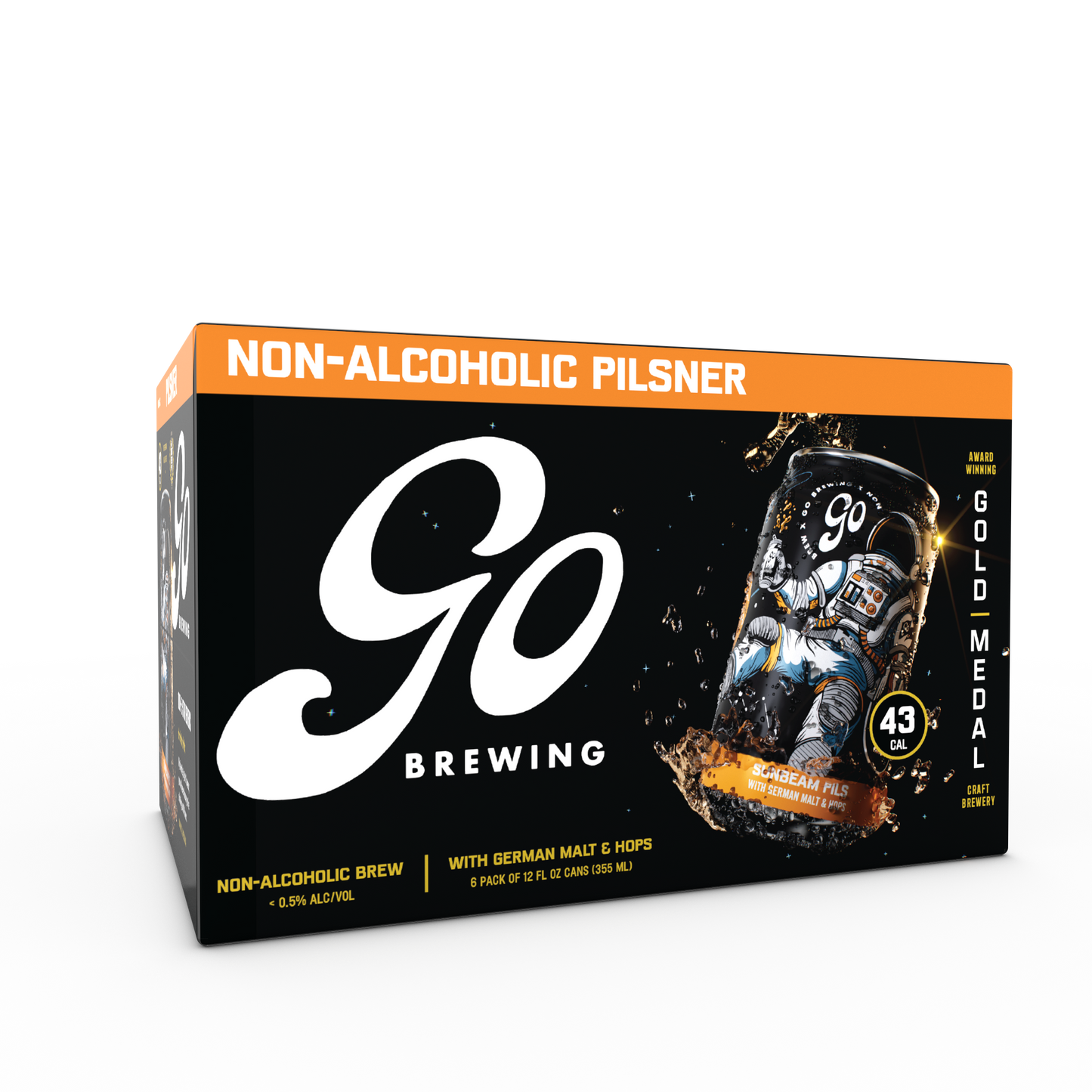 Go Brewing Sunbeam Pilsner | 6-pack