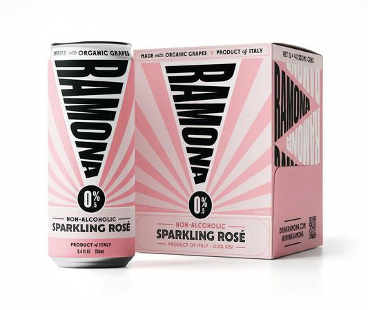 Ramona Non-alcoholic Sparkling Rosé | 4-pack