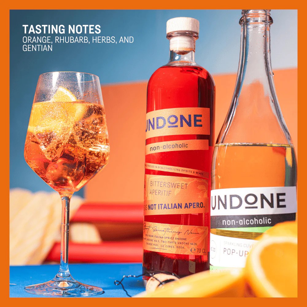 Undone No. 5 Bittersweet Aperitif | 700ml Bottle