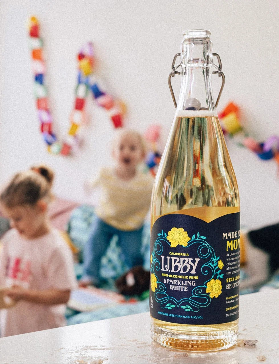 Libby NA Sparkling White Wine | 750ml Bottle