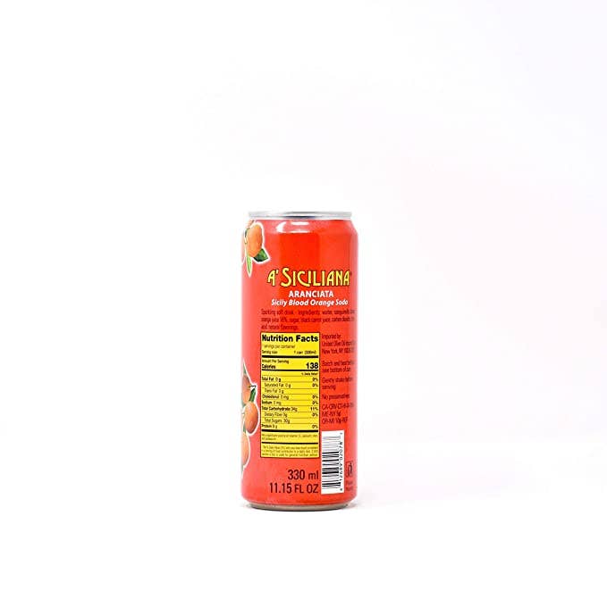 Siciliana Soda Blood Orange | 4-pack