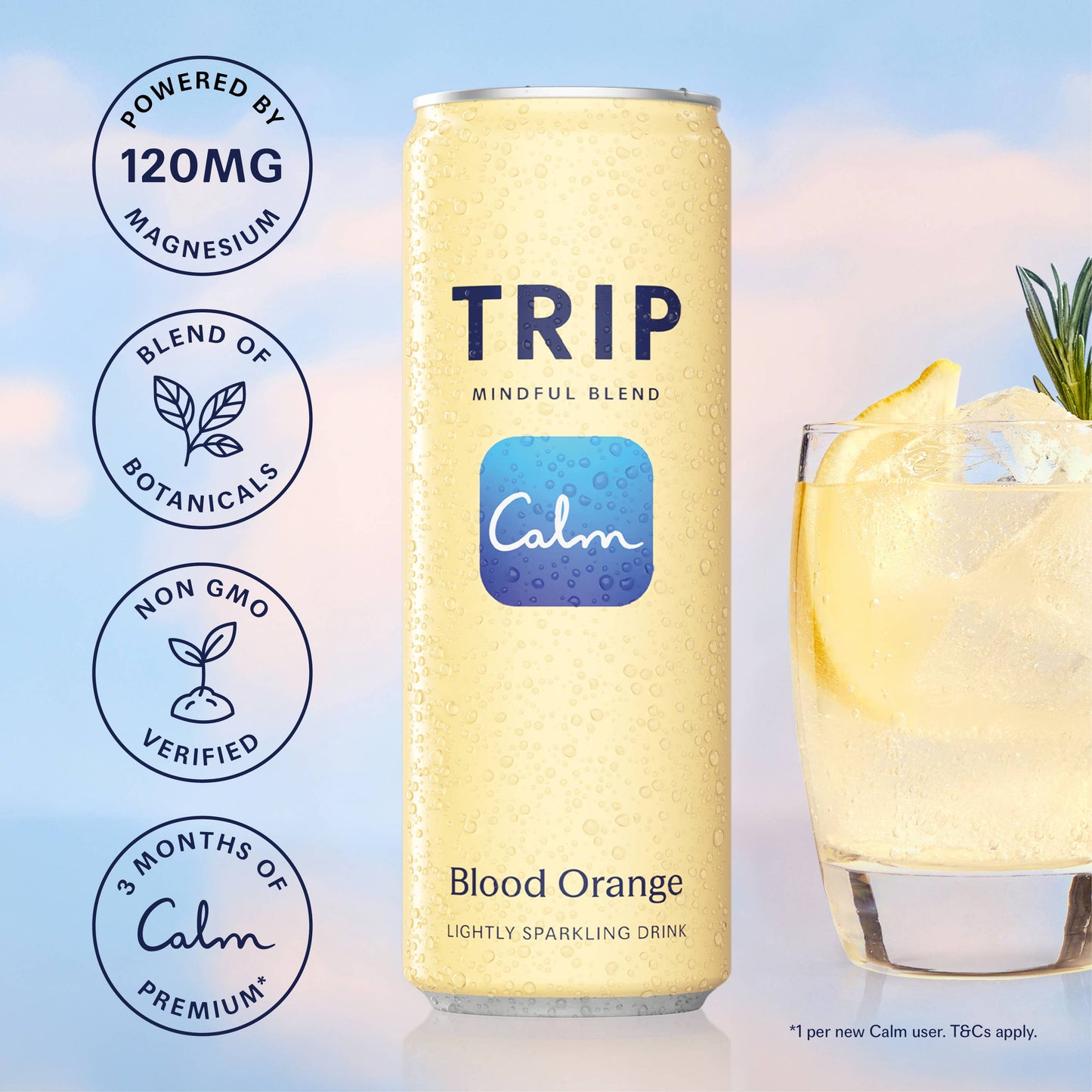 TRIP - Mindful Blend Blood Orange 4 pack (6 x 4 packs)