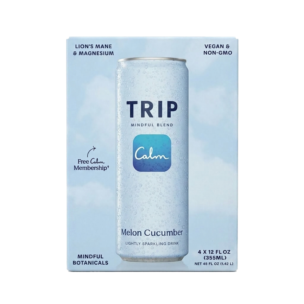 TRIP - Mindful Blend Melon Cucumber 4 pack (6 x 4 packs)