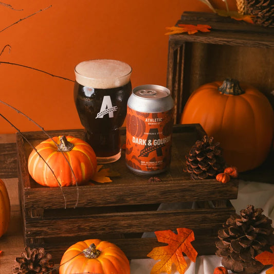 Athletic Brewing Dark and Gourdy | 6-pack