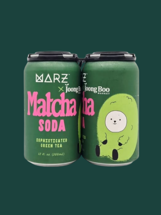 Marz Joong Boo Matcha Soda | 4-pack