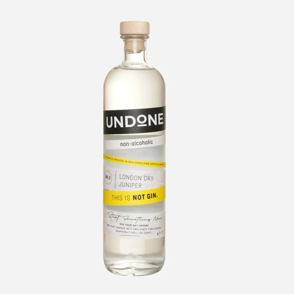 UNDONE No. 2 London Dry Juniper | 700ml Bottle