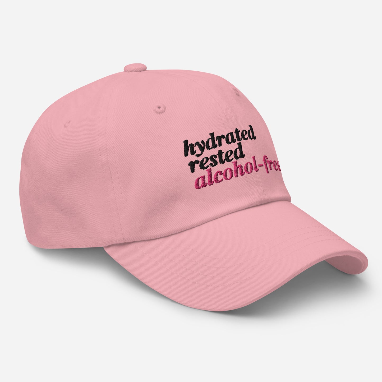 Hydrated, Rested + Alcohol-Free hat