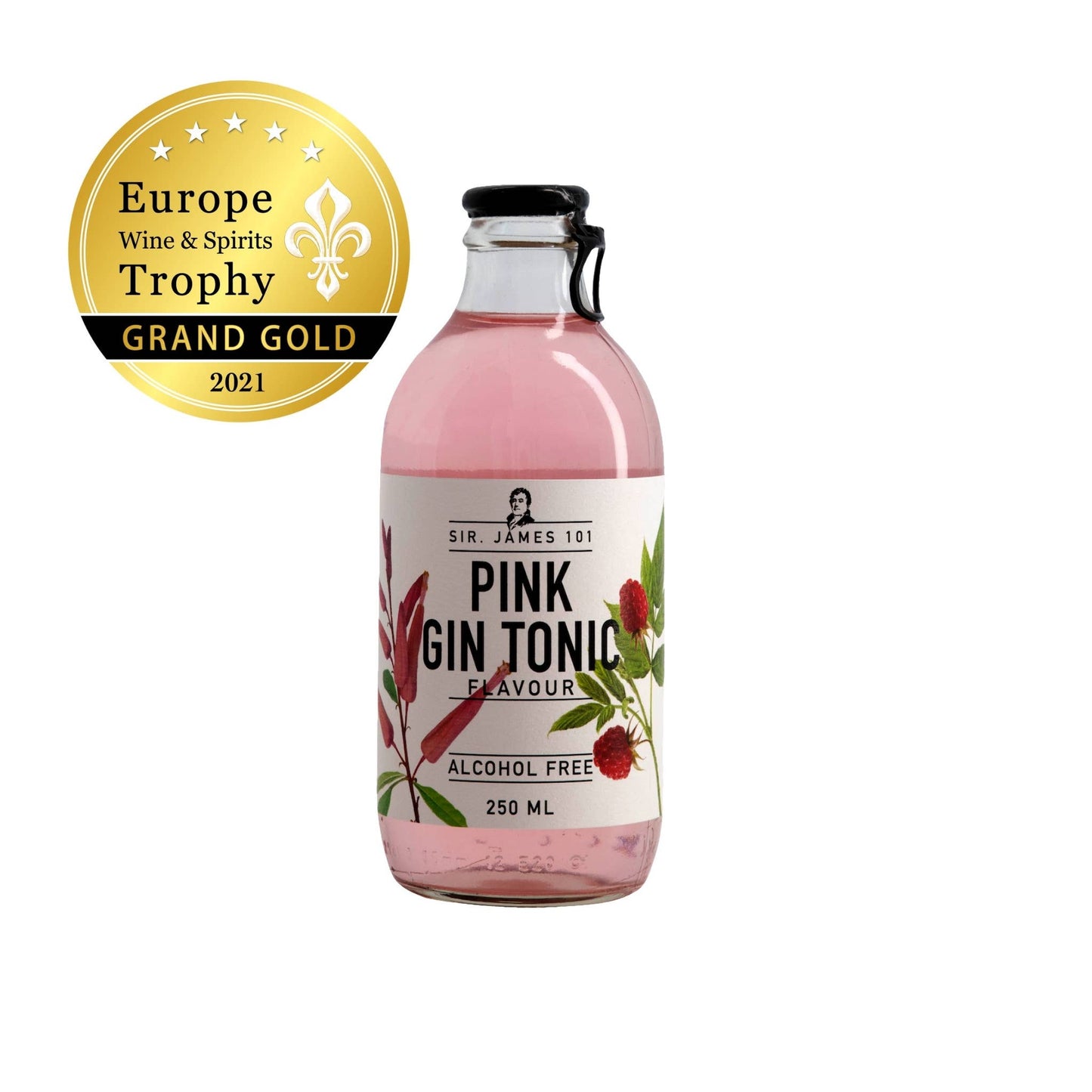 sir james pink gin tonic
